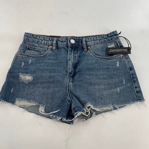 BlankNyc  The Barrow Vintage High-Rise ShortsSize 27 Distressed